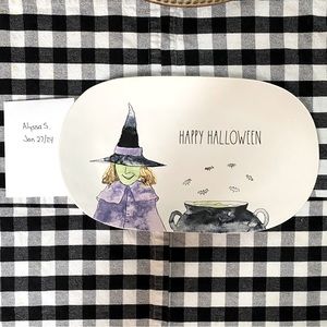 HAPPY HALLOWEEN Rae Dun platter